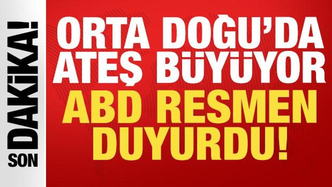 Son dakika: ABD ordusu resmen duyurdu: İran’a karşı yeni hava saldırısı!
