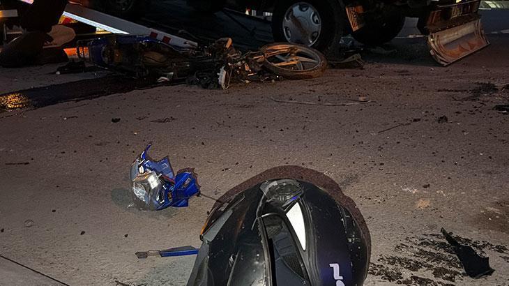 Bolu’da motosiklet ile kamyonet çarpıştı: 1 ölü, 1 yaralı Img